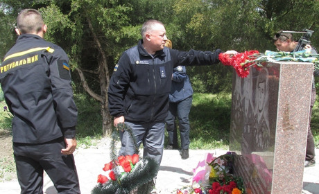 В Новобогдановке вспоминали события 15-летней давности: взрывы на артскладах боеприпасов