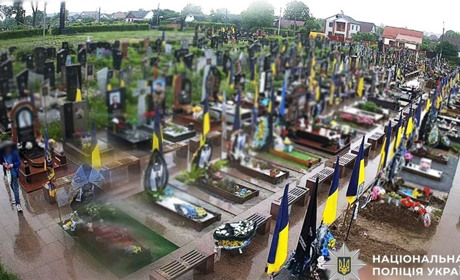 У Звягелі судитимуть чоловіка за наругу над могилою військового