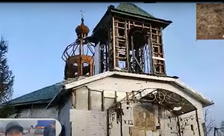 Воронки на кладбище, повреждения церкви возле автовокзала: Волноваха после "освобождения"