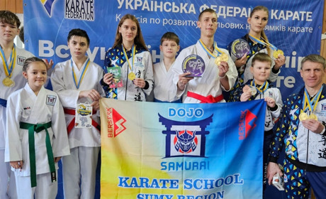 Глухівські каратисти вперше посіли призові місця у всеукраїнському турнірі в Одесі