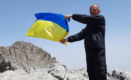 Городоччанин встановив перший прапор України на горі Олімп. Хто це