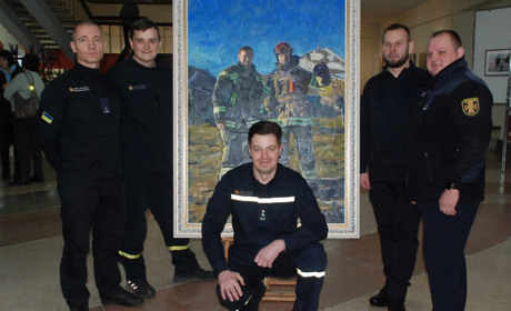 Народний художник України Віктор Ковтун подарував Арт-Центру 3 нові картини