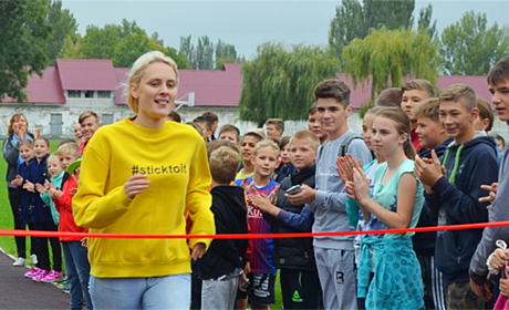 Легкоатлетичний пробіг в Біляївській ДЮСШ: хто його здолав разом з дітьми