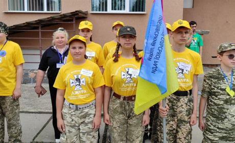 Рій "Молода Січ" із Циблівської громади посів третє місце на районному етапі гри "Сокіл" ("Джура")