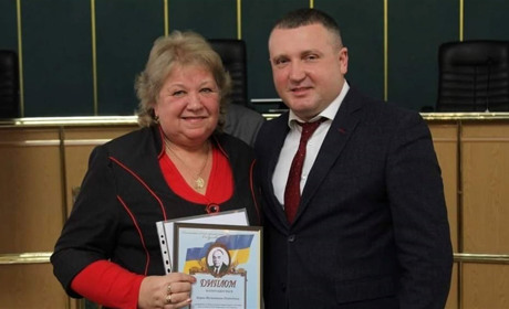 Валентина Бурак, стала лауреатом обласної педагогічної премії