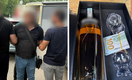 В Одесі затримали чиновника з хабарем в коробці з алкоголем: вимагав гроші за торгівлю біля моря