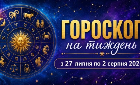 Гороскоп на тиждень з 27 липня по 2 серпня 2026 року для всіх знаків зодіаку