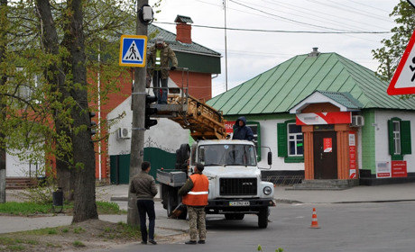 У Золотоноші ще одне перехрестя облаштували  сучасними світлофорами