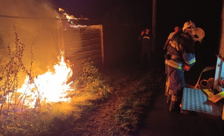 На Переяславщині сталися дві пожежі: горів паркан та житловий будинок