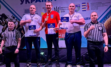 Олег Жох здобув Кубок України з армрестлінгу