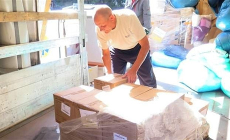 Жовтоводська громада отримали близько чотирьох тонн допомоги від благодійного фонду із Німеччини