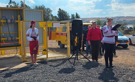 В Дачненській громаді Одеського району повністю газифікували одне з сіл