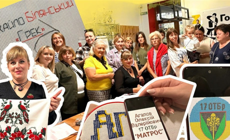 У Жмеринці вишивають рушник надії: підтримка безвісти зниклих і полонених