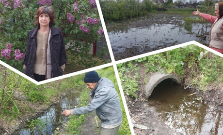 На городах — озера, у погребах — басейни: жителі вулиці Благодатна потерпають від паводку