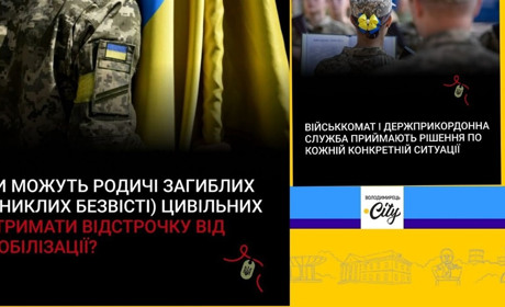 Чи мають право родичі загиблих військовослоужбовці на виїзд за кордон та відстрочку від мобілізації?