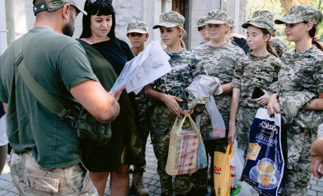 Понад 10 тисяч гривень на ЗСУ зібрали переяславські ліцеїсти