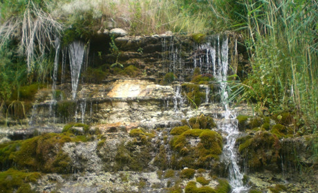 Кіноточка біля водоспадів