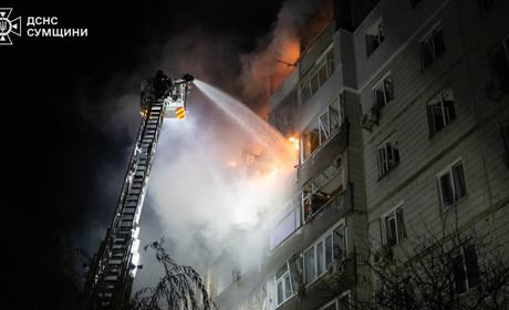 Масована атака дронів на Суми: 11 поранених, серед них 4 дитини (відео)