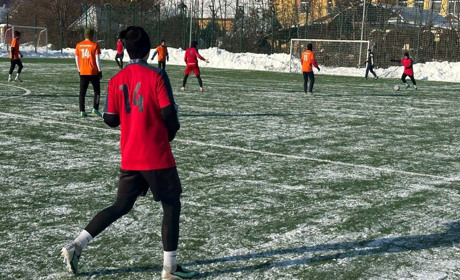 Чортківський футбол: коли на полі мінус 10 і більше морозу