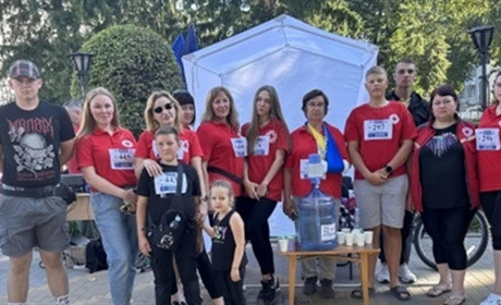 Червоний Хрест у Звягелі: від банку одягу до навчання першої допомоги – звіт про роботу у 2025 році