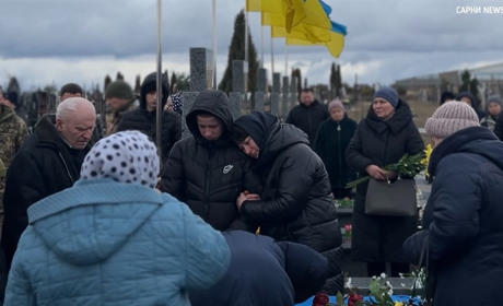 Остання путь Петра Кулька: у Сарнах попрощалися з воїном-кулеметником