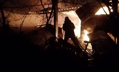Дві пожежі за три дні: в Южноукраїнській громаді горів контейнер та теплокамера