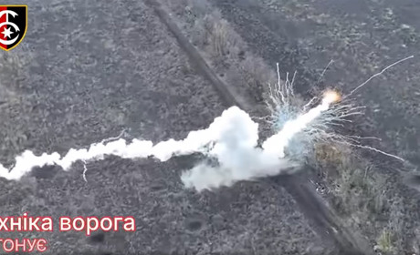 Бійці 30 ОМБр продовжують нищити ворожу техніку на Бахмутському напрямку