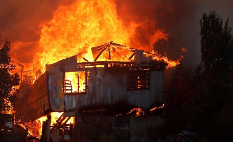 Вогнеборці ліквідовували пожежі в Білопіллі та Новоандріївці
