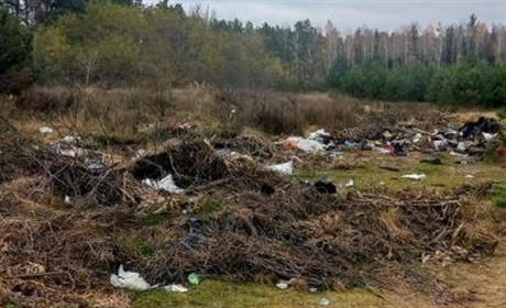 На Звягельщині ліквідували стихійне сміттєзвалище та встановили фотопастки для виявлення порушників