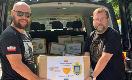 До Херсона прямує гуманітарний вантаж від жителів Гданська