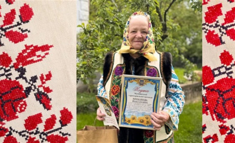 "Немає такої вишивки, яку я б не вміла і не знала як вишити", – Піонія Прокопець з Драчинець