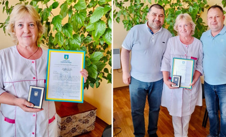 Білопільська лікарка отримала Почесну відзнаку «За особливі заслуги перед громадою Сумського району»