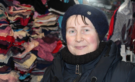 За что продавец рынка Елена Дядык любит свою профессию и почему считает ее творческой? 