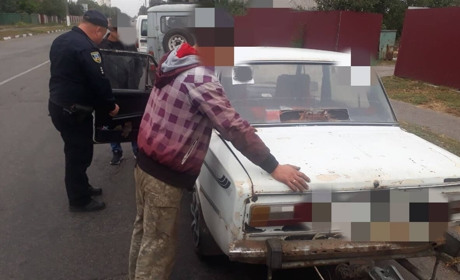 На Кагарличчині поліцейські затримали водія з амфетаміном