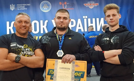 Барчанин Вадим Квасюк здобув "срібло" у Кубку України з жиму лежачи