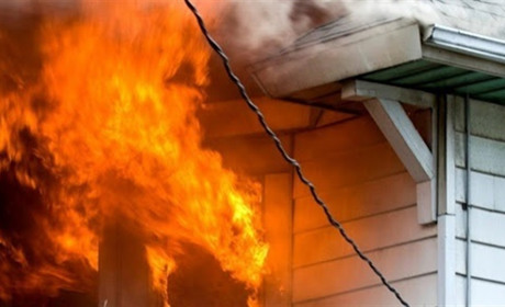 В Улянівці горіла господарча споруда