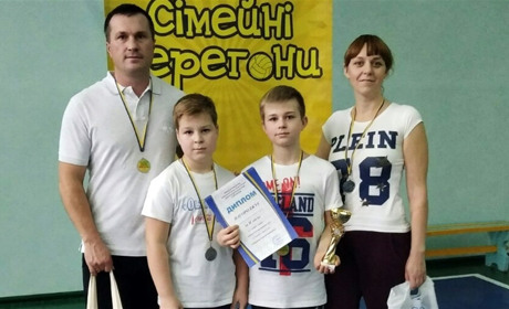Сімейні перегони: родина Шерстюків із Сарн стали кращими в області