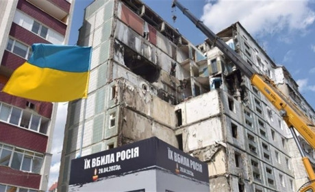 Зруйнований росіянами будинок в Умані будуть відновлювати