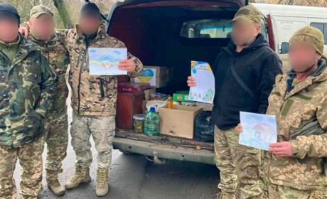 Учні шкільного лісництва з Черкащини написали листи підтримки захисникам