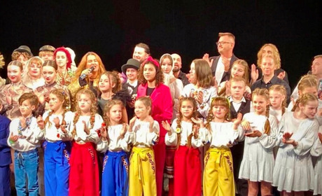 Учасники «Галатеї» співали із зірками українського шоу-бізнесу під час благодійного конкурсу у Києві