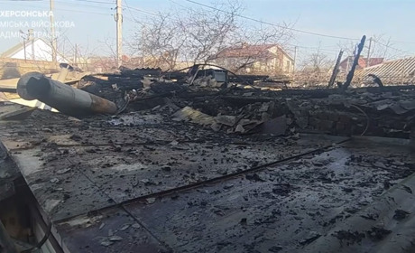 На Херсонщині армія рф атакувала житлові квартали, критичну та соціальну інфраструктуру