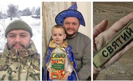 Захисник зі Жмеринки Микола Миколайович із позивним «Святий» повернувся додому на День Миколая