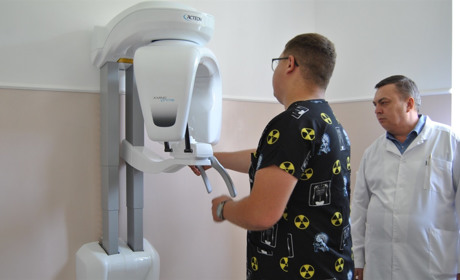 Рентгенобладнання у стоматологічному відділенні. Тепер у Городку роблять панорамні знімки всіх зубів