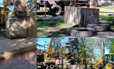 У Ніжині демонтують пам’ятник загиблим радянським міліціонерам