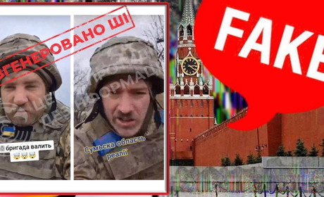 росіяни в Tik Tok поширюють фейкові ШІ-відео про «втечу з позицій українських військових»