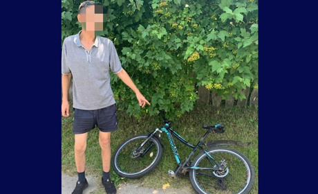 Кагарлицькі поліцейські затримали крадія велосипеда