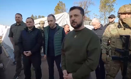 Президент України прибув з візитом на Херсонщину