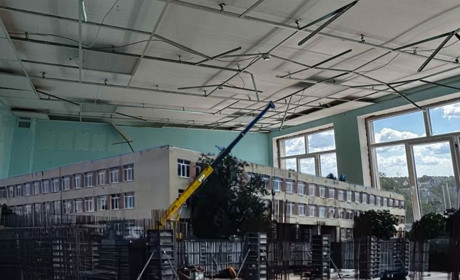 Безпека для освіти: у Дачненській громаді будують протирадіаційне укриття для ліцею