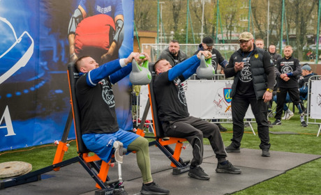 На Київщині пройшов І-й етап Кубка України: ветерани та військові змагалися у силі