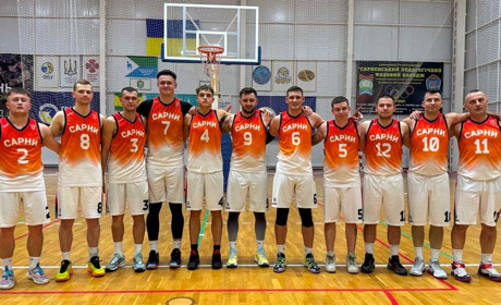 БК «Сарни» переміг у І турі чемпіонату Аматорської баскетбольної ліги: як пройшла гра